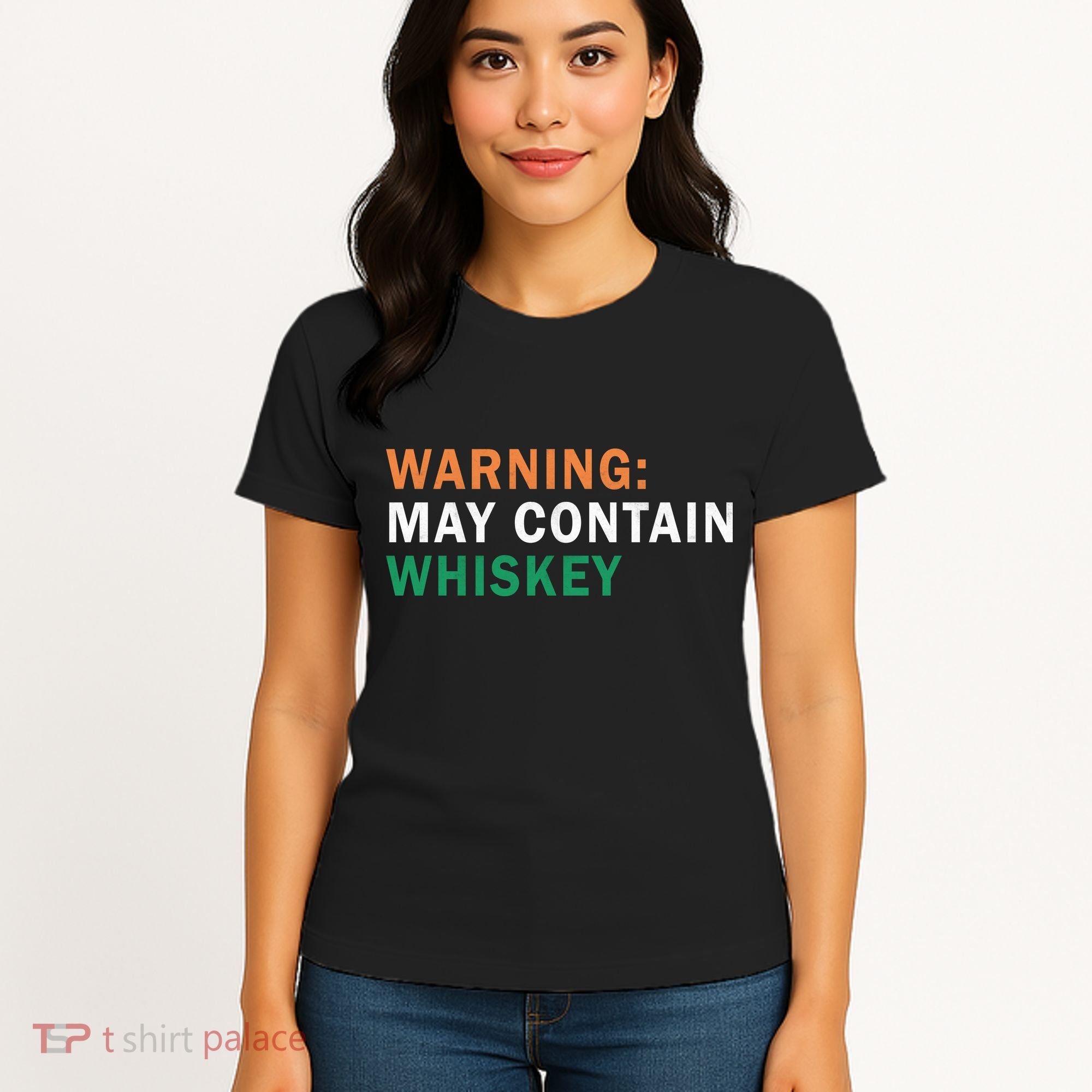 Warning May Contain Whiskey Women's T-Shirt