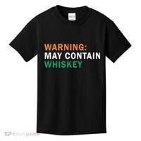 Warning May Contain Whiskey Kids T-Shirt thumb 0