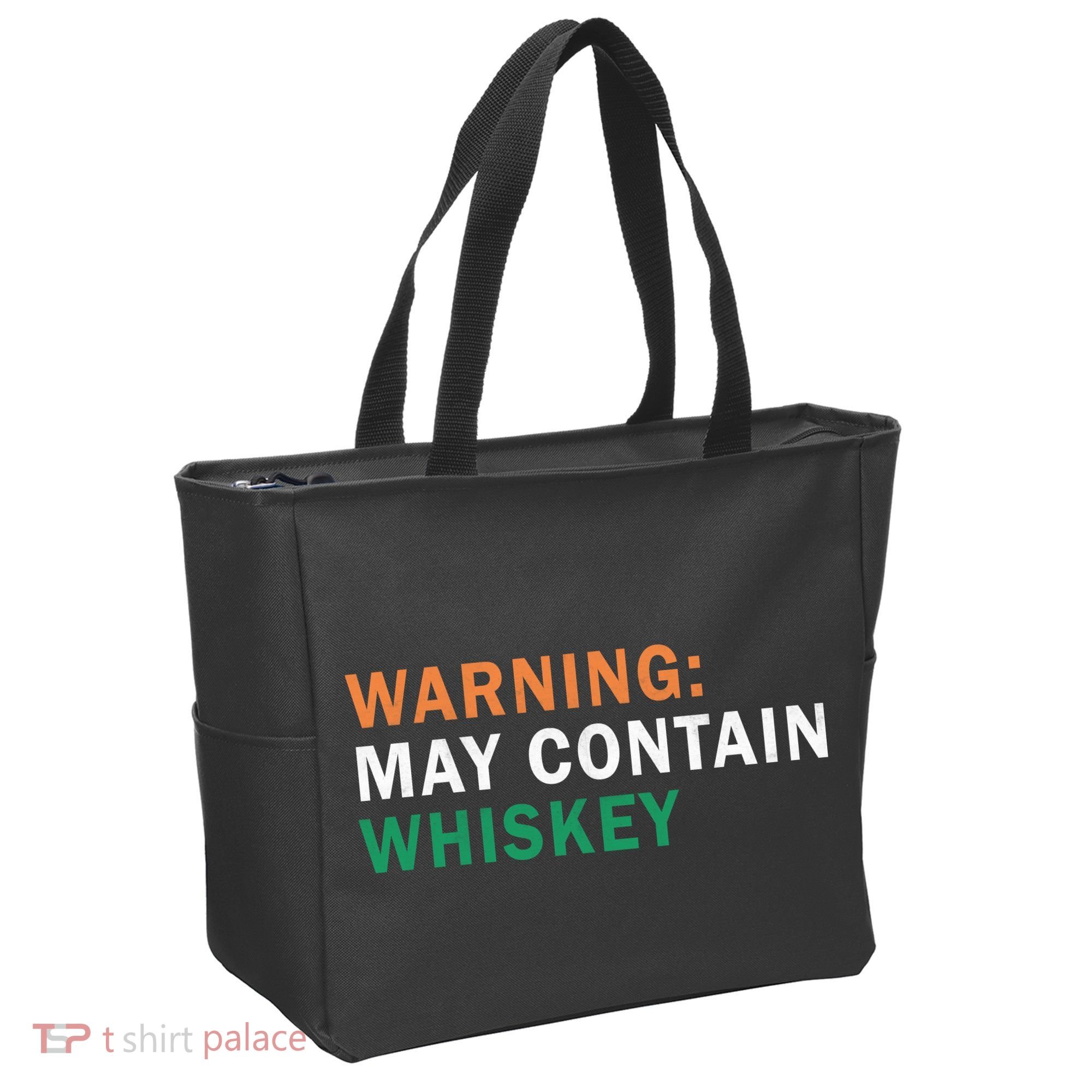 Warning May Contain Whiskey Tote Bag