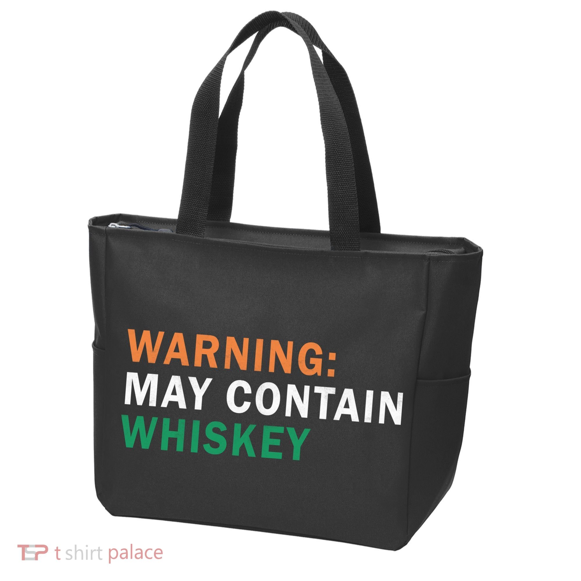 Warning May Contain Whiskey Tote Bag