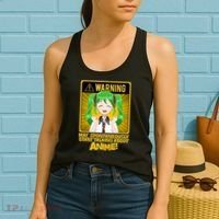 Warning May Spontaneously Start Talking About Anime Women's Tank Top thumb 2