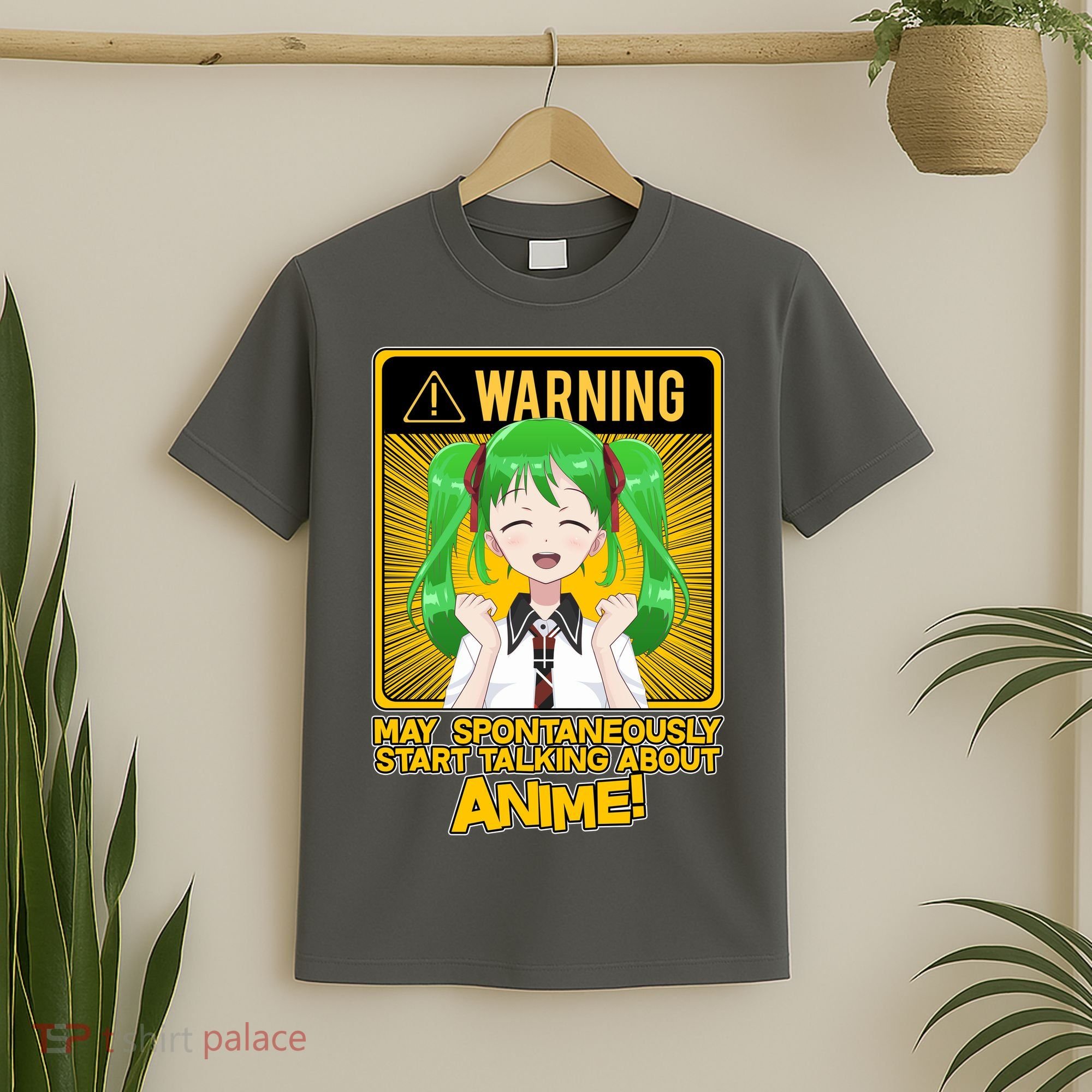 Warning May Spontaneously Start Talking About Anime T-Shirt