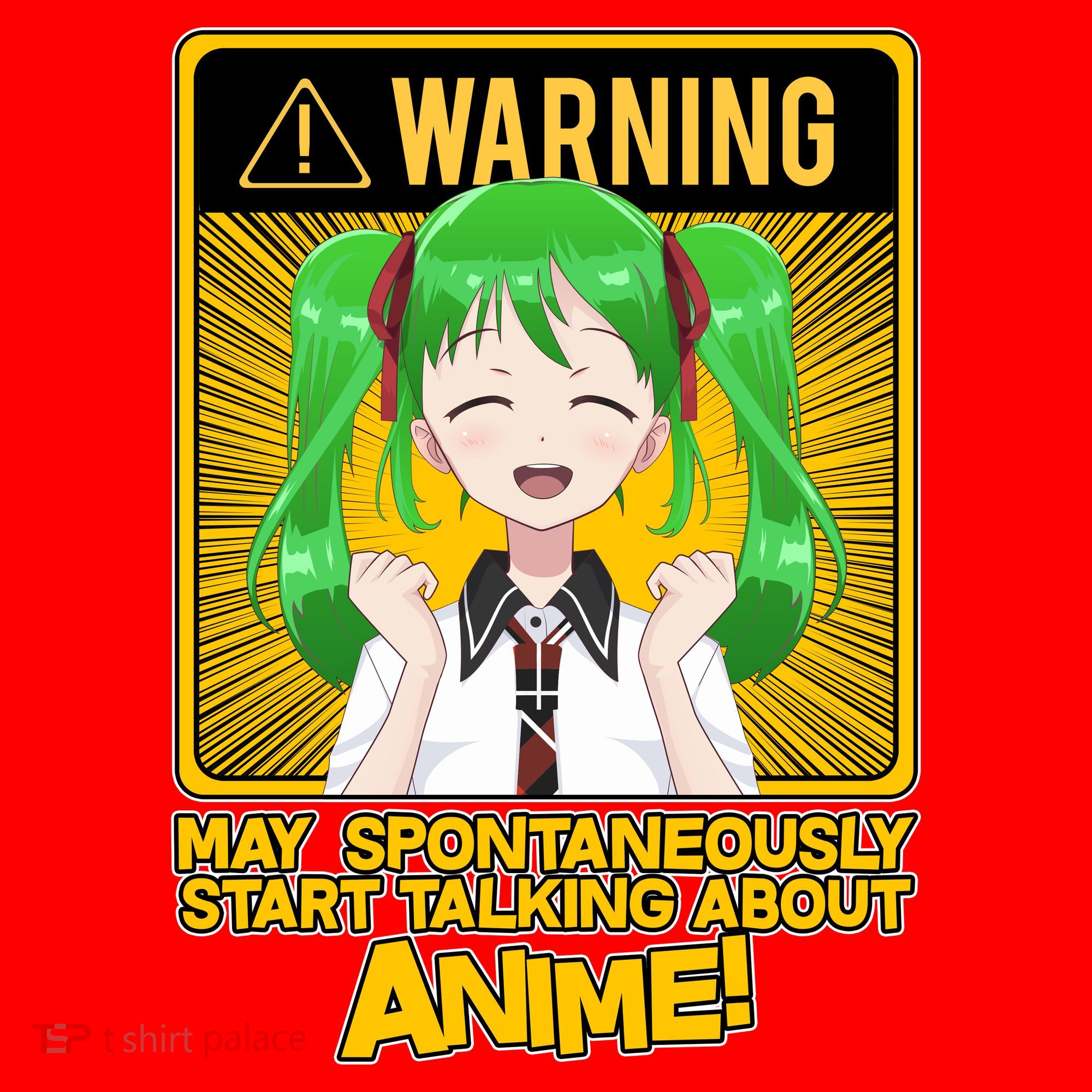 Warning May Spontaneously Start Talking About Anime Santa Hat