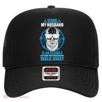 Warning My Husband Is An Asshole Walk Away Hat thumb 0