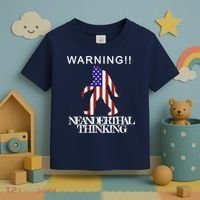 Warning Neanderthal Thinking Bigfoot Toddler T-Shirt thumb 3