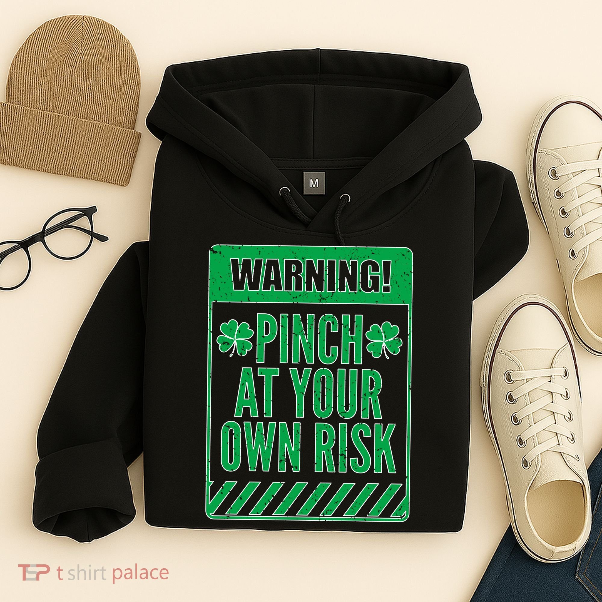 Warning Pinch At Your Own Risk Hoodie