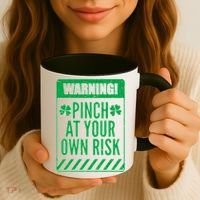 Warning Pinch At Your Own Risk Coffee Mug thumb 3