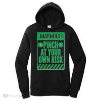 Warning Pinch At Your Own Risk Women's Hoodie thumb 0