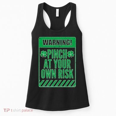 Warning Pinch At Your Own Risk Women's Tank Top