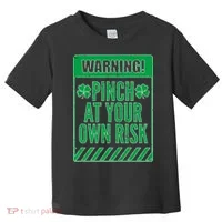 Warning Pinch At Your Own Risk Toddler T-Shirt thumb 0
