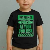 Warning Pinch At Your Own Risk Toddler T-Shirt thumb 2