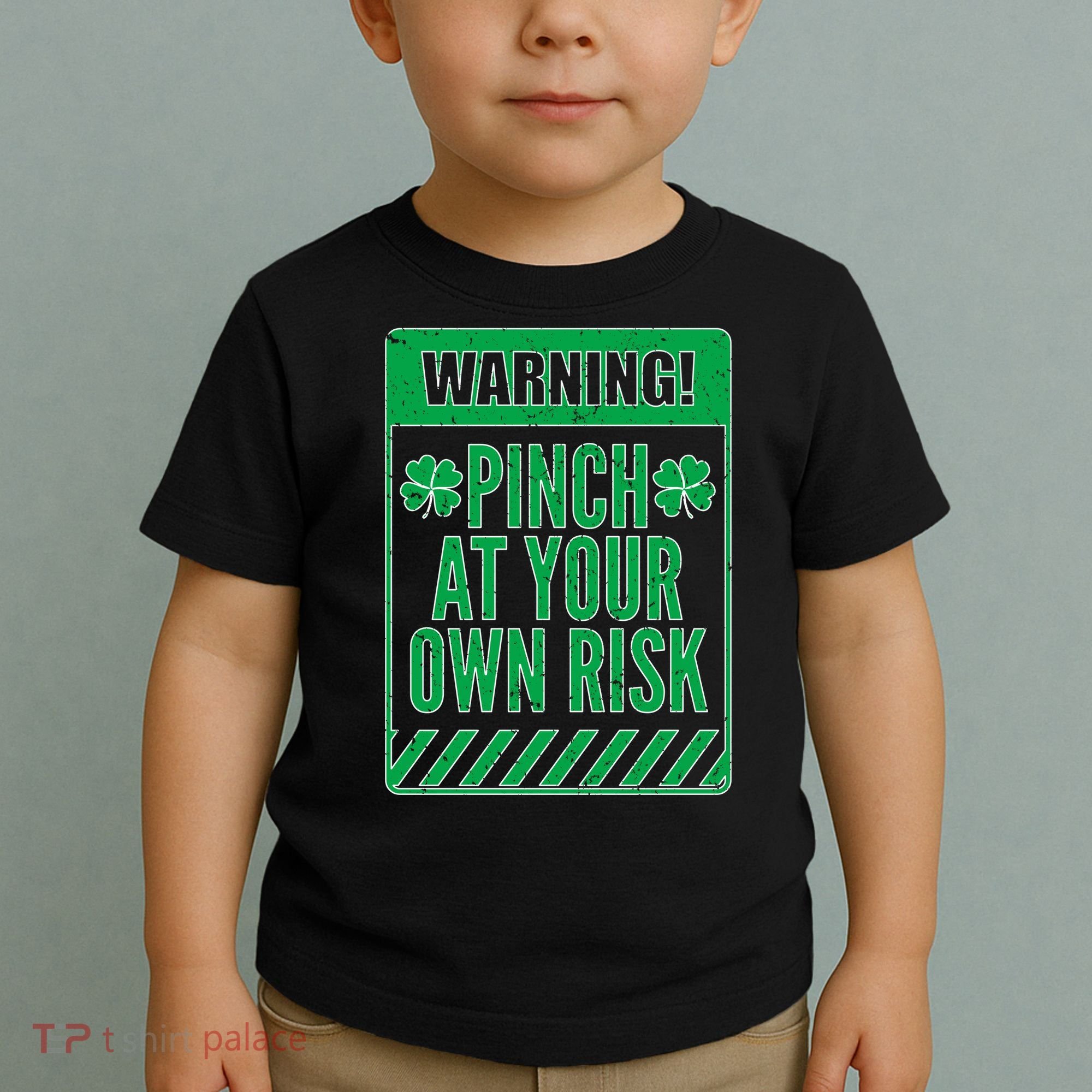 Warning Pinch At Your Own Risk Toddler T-Shirt