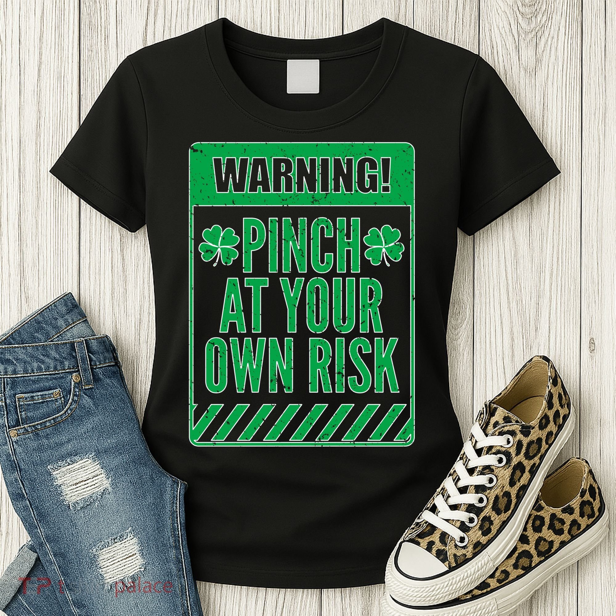 Warning Pinch At Your Own Risk Women's T-Shirt