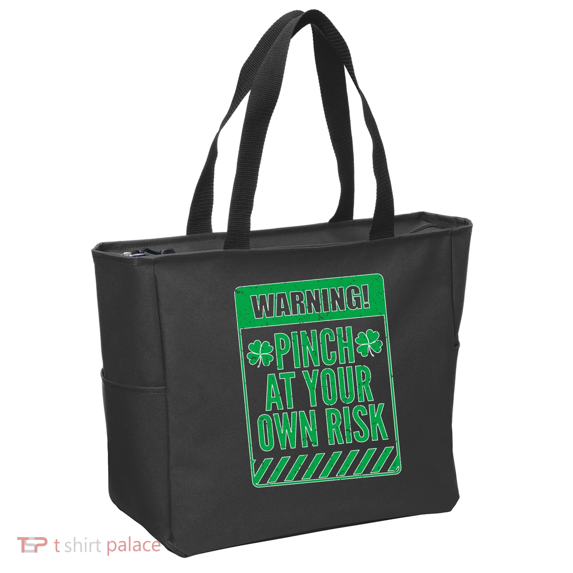 Warning Pinch At Your Own Risk Tote Bag