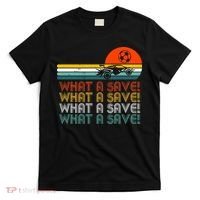 What A Save Vintage Retro Rocket Soccer Car League T-Shirt thumb 0