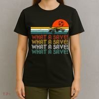 What A Save Vintage Retro Rocket Soccer Car League T-Shirt thumb 4