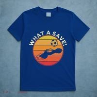 What A Save Vintage Retro Rocket Soccer Car League T-Shirt thumb 5