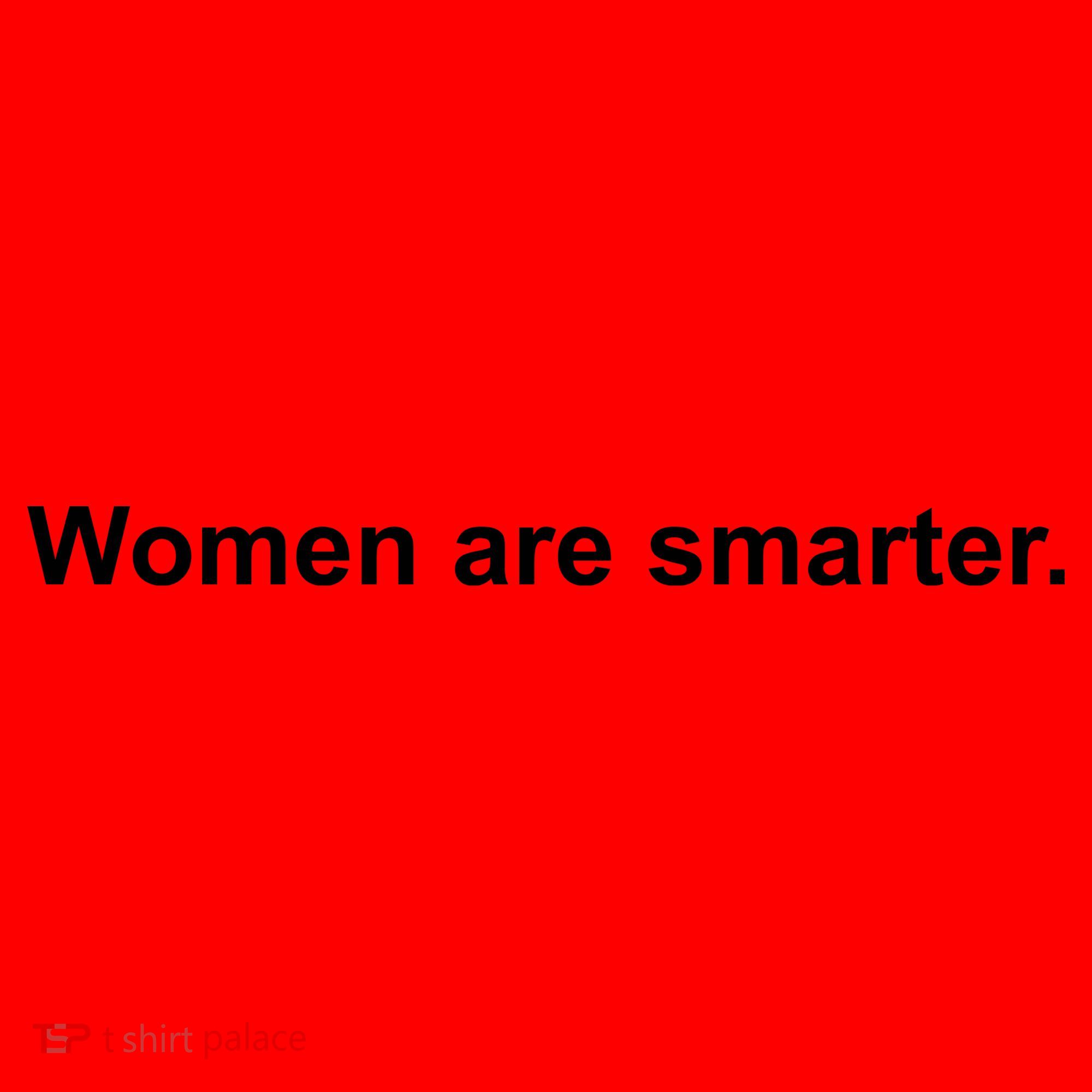 Women Are Smarter Santa Hat