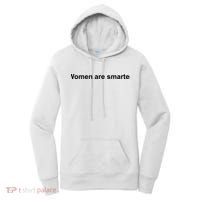 Women Are Smarter Women's Hoodie thumb 0