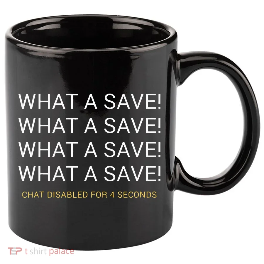What A Save Chat Disabled Rocket Soccer Game 11oz C Handle Ceramic Mug