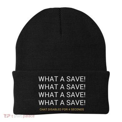 What A Save Chat Disabled Rocket Soccer Game Beanie