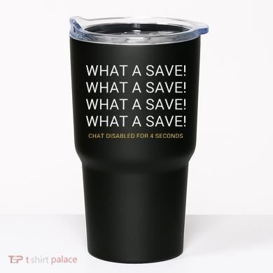 What A Save Chat Disabled Rocket Soccer Game Tumbler