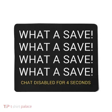 What A Save Chat Disabled Rocket Soccer Game Mousepad