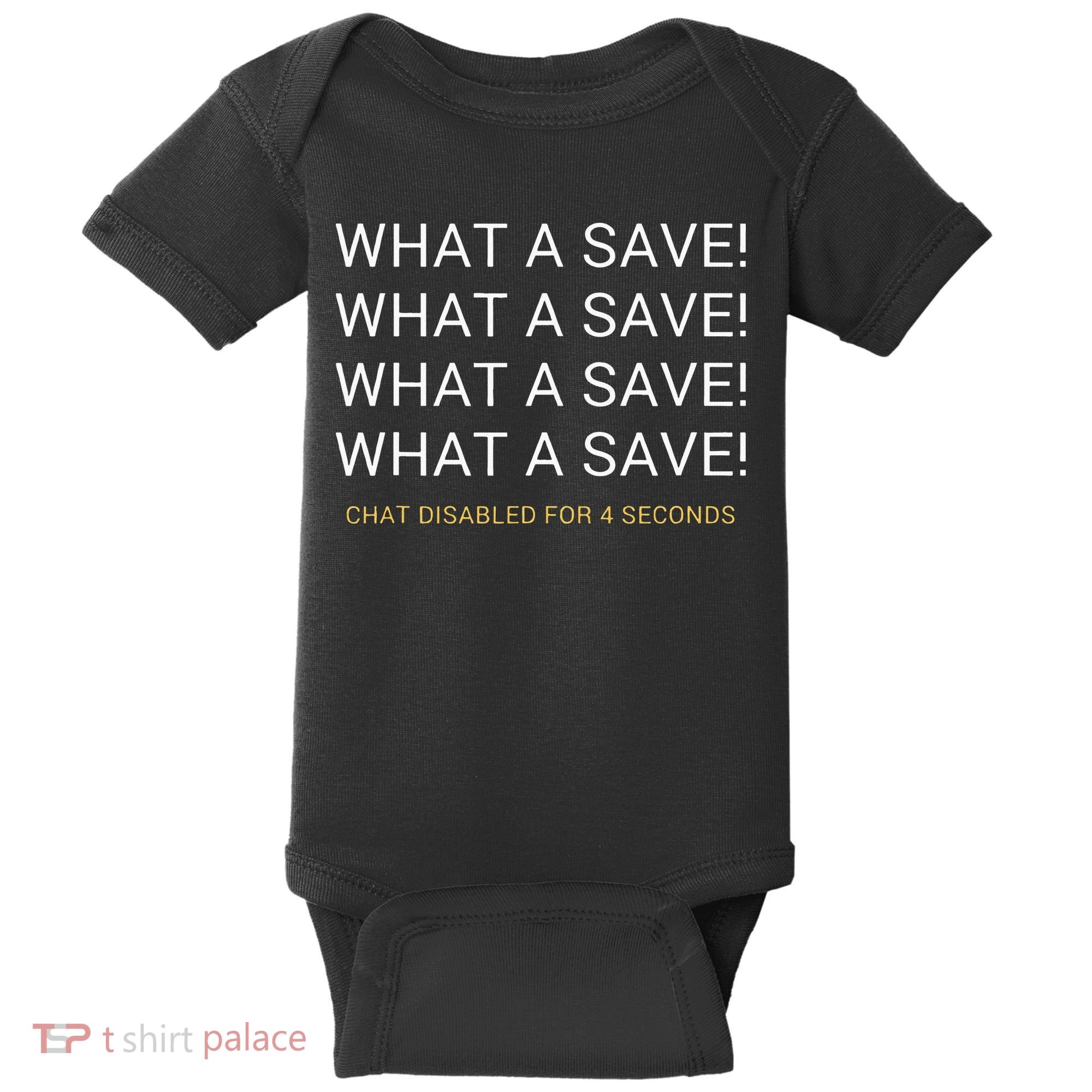 What A Save Chat Disabled Rocket Soccer Game Baby Bodysuit