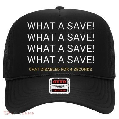 What A Save Chat Disabled Rocket Soccer Game Hat