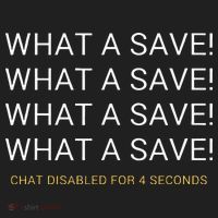 What A Save Chat Disabled Rocket Soccer Game Hat thumb 2