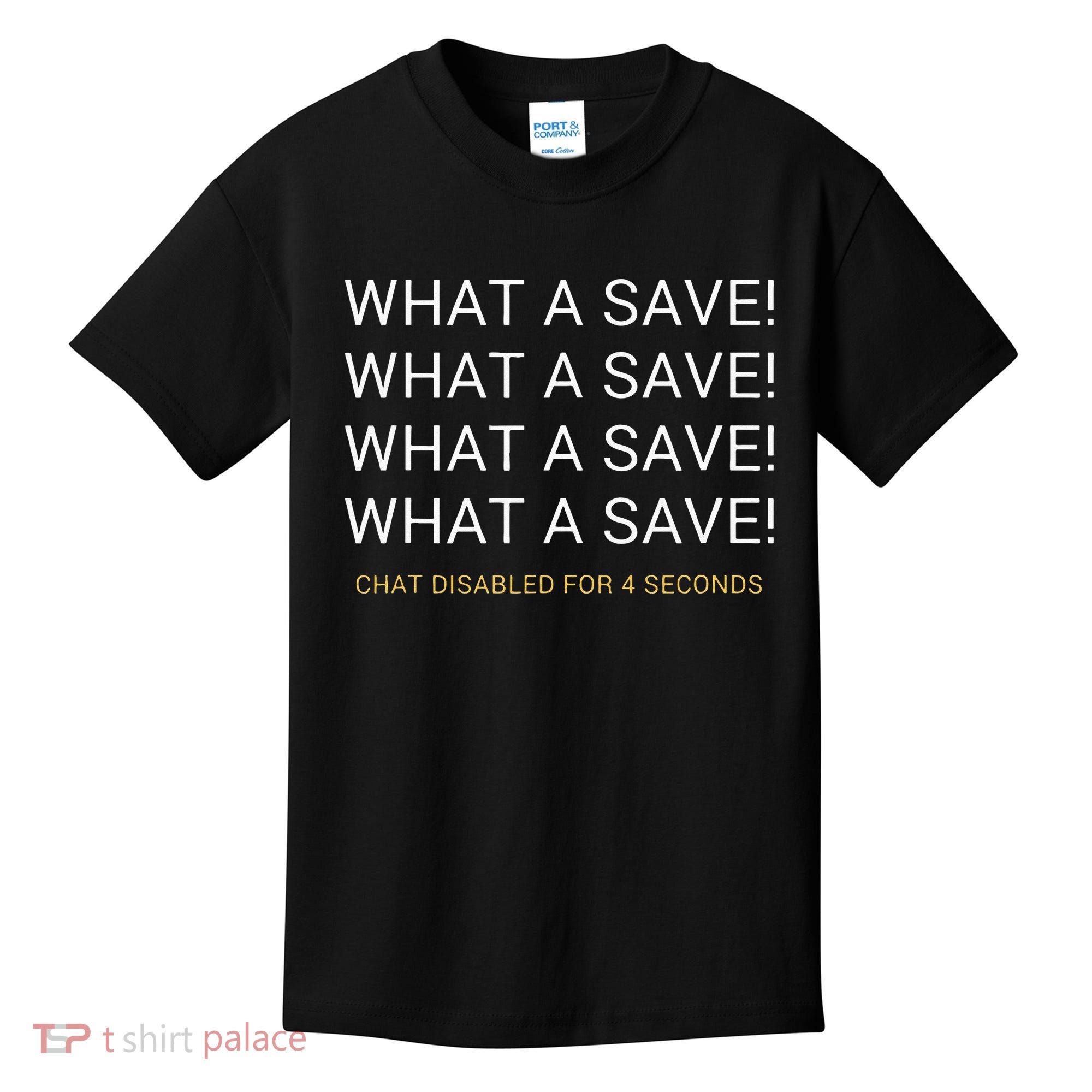 What A Save Chat Disabled Rocket Soccer Game Kids T-Shirt