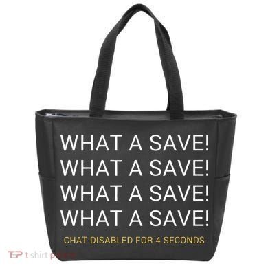 What A Save Chat Disabled Rocket Soccer Game Tote Bag