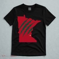 Wild Animal Scratches Through Minnesota T-Shirt thumb 5