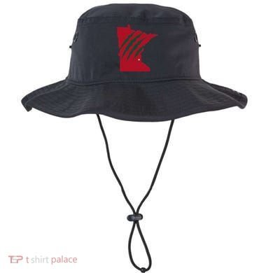 Wild Animal Scratches Through Minnesota Bucket Hat
