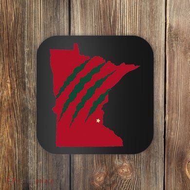 Wild Animal Scratches Through Minnesota Coaster
