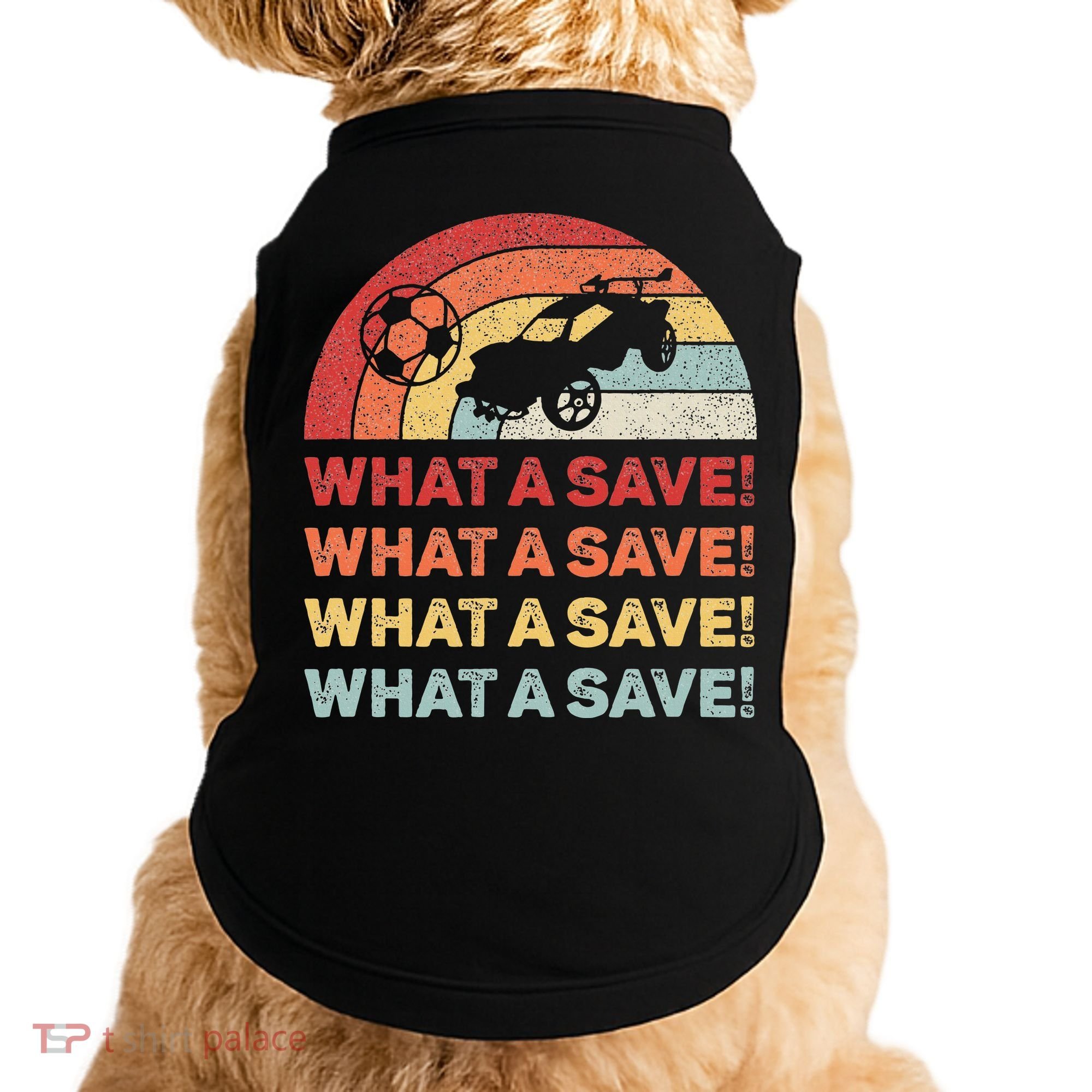 What A Save Rocket Soccer Car League Doggie Tank