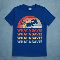 What A Save Rocket Soccer Car League T-Shirt thumb 5