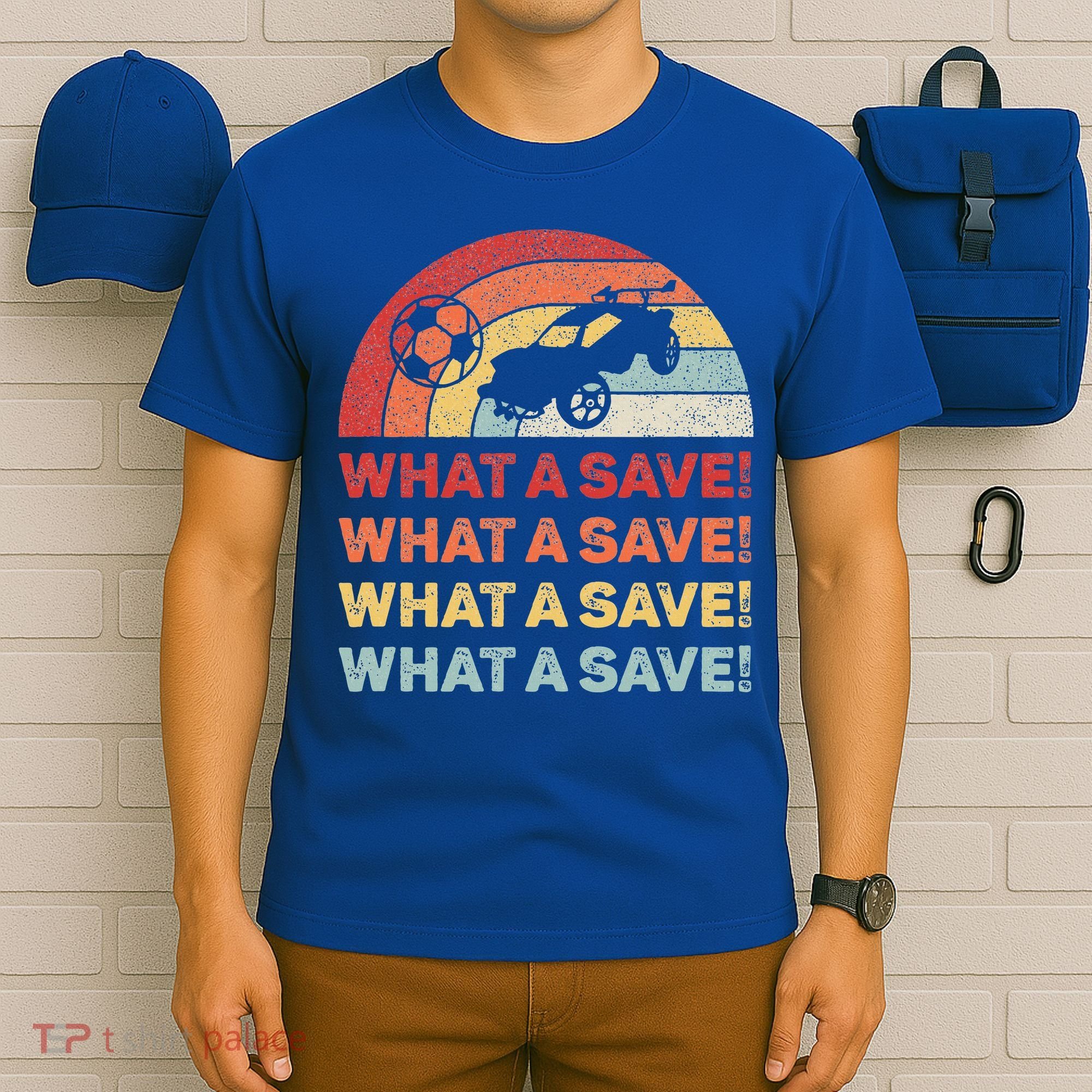 What A Save Rocket Soccer Car League T-Shirt