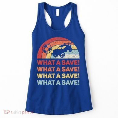 What A Save Rocket Soccer Car League Women's Tank Top