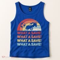 What A Save Rocket Soccer Car League Tank Top thumb 2