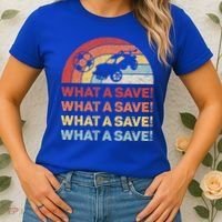 What A Save Rocket Soccer Car League Women's T-Shirt thumb 2