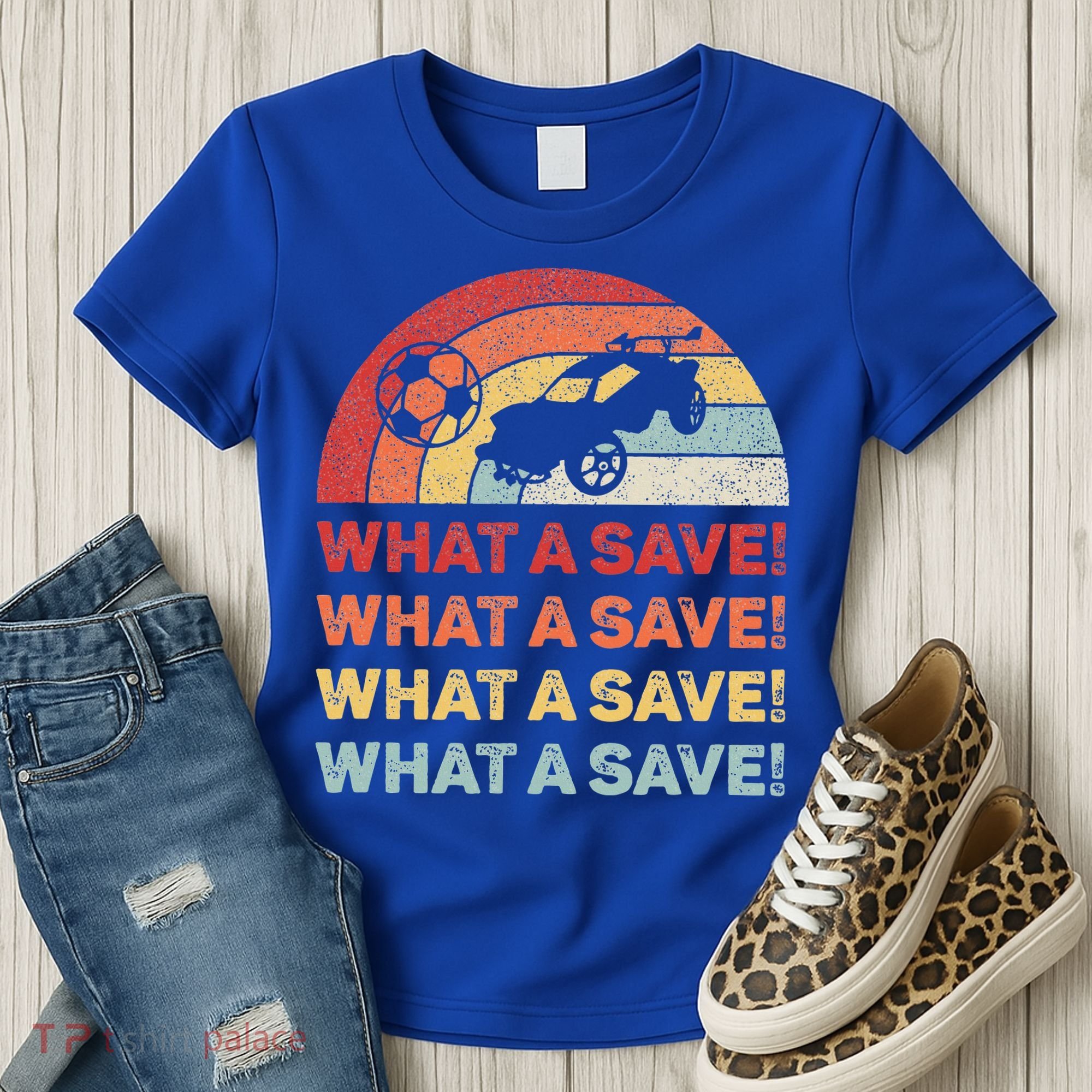 What A Save Rocket Soccer Car League Women's T-Shirt