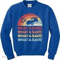 What A Save Rocket Soccer Car League Kids Sweatshirt thumb 0