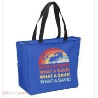 What A Save Rocket Soccer Car League Tote Bag thumb 2