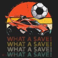 What A Save Retro Rocket Soccer Car Women's Sweatshirt thumb 2
