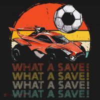 What A Save Retro Rocket Soccer Car Backpack thumb 2