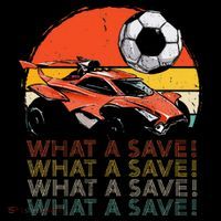 What A Save Retro Rocket Soccer Car Women's Hoodie thumb 2