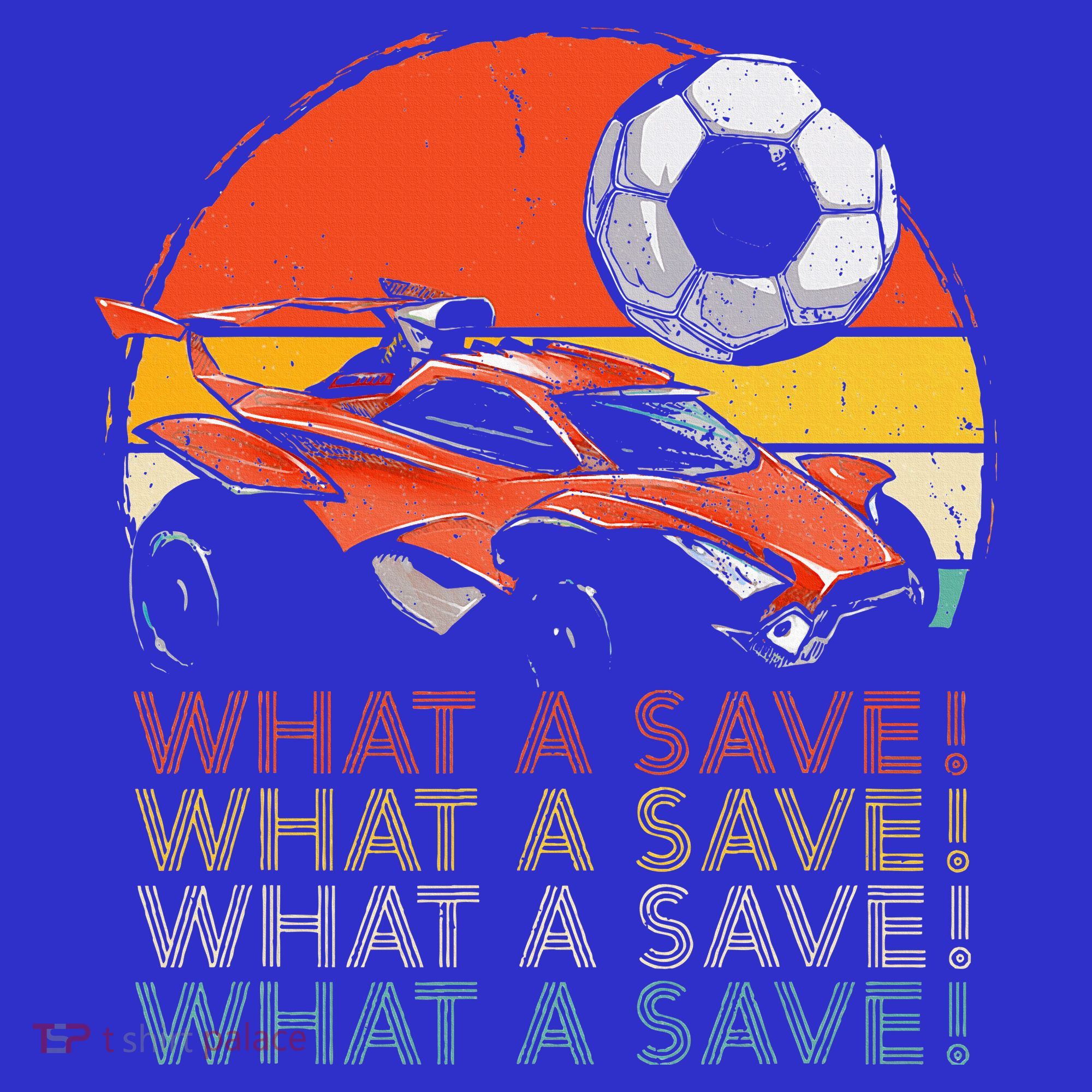 What A Save Retro Rocket Soccer Car Visor