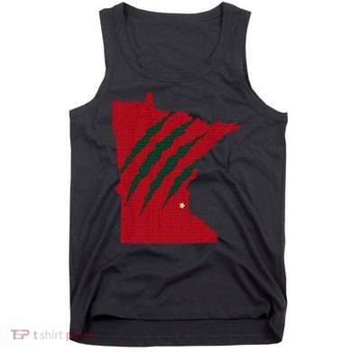 Wild Animal Scratches Through Minnesota Tank Top