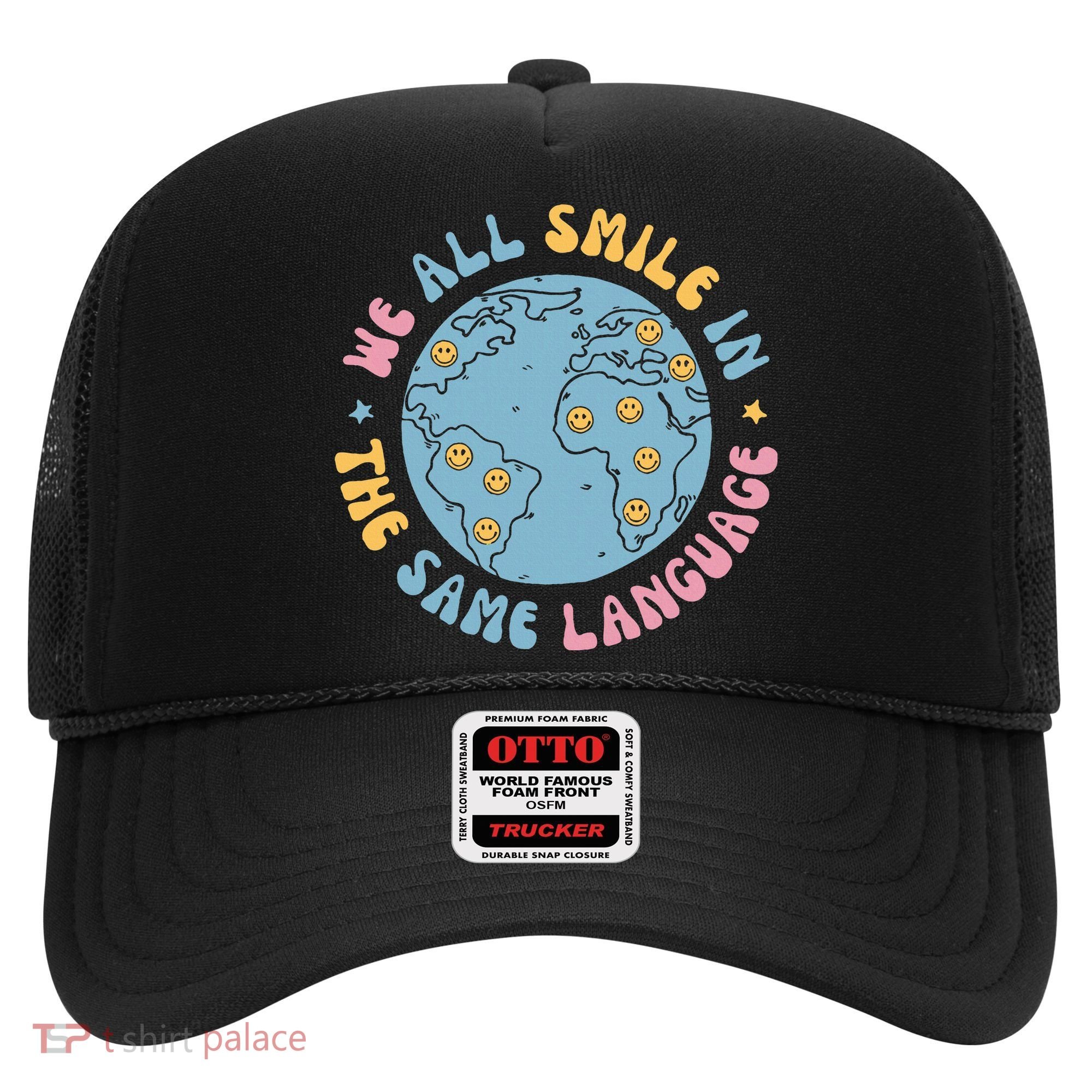 We All Smile In The Same Language Funny Esl Teacher Hat